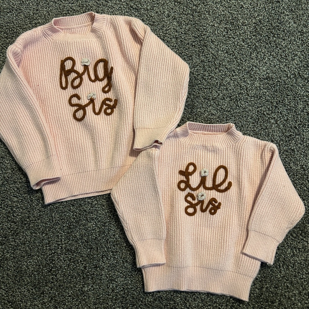 Big Sis Lil Sis Sweaters